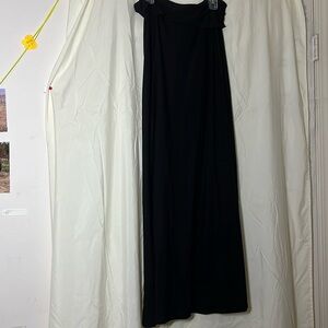 Black long skirt